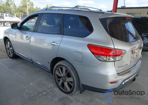 2013 Nissan Pathfinder Platinum from USA, damaged, VIN 5N1AR2MN9DC679472